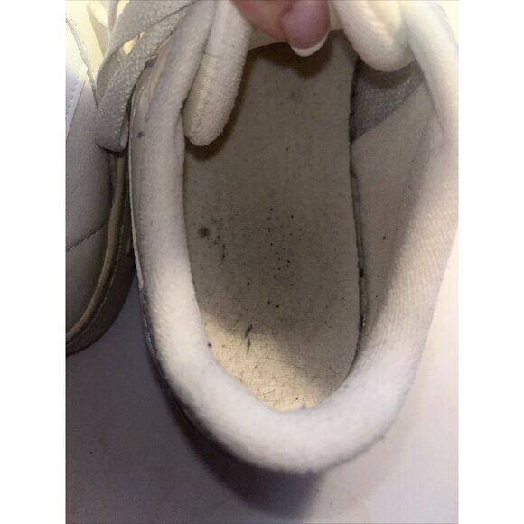 reebok npc low top leather sneaker in chalk size 8 womens - Picture 15 of 16